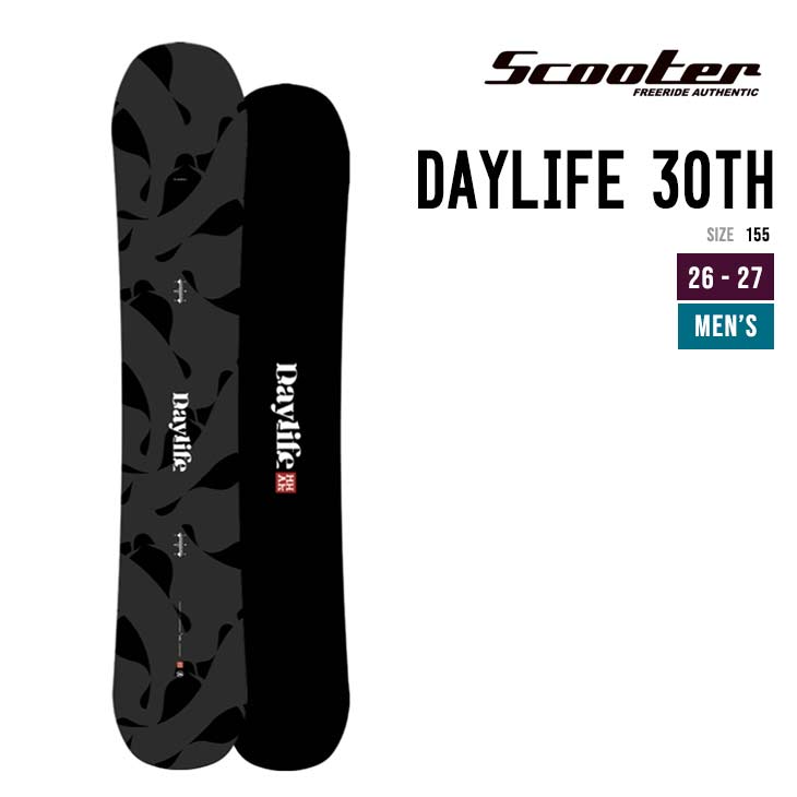 SCOOTER �X�N�[�^�[ 26-27 DAYLIFE 30th �X�m�[�{�[�h ���{�� 30���N�L�O���f��