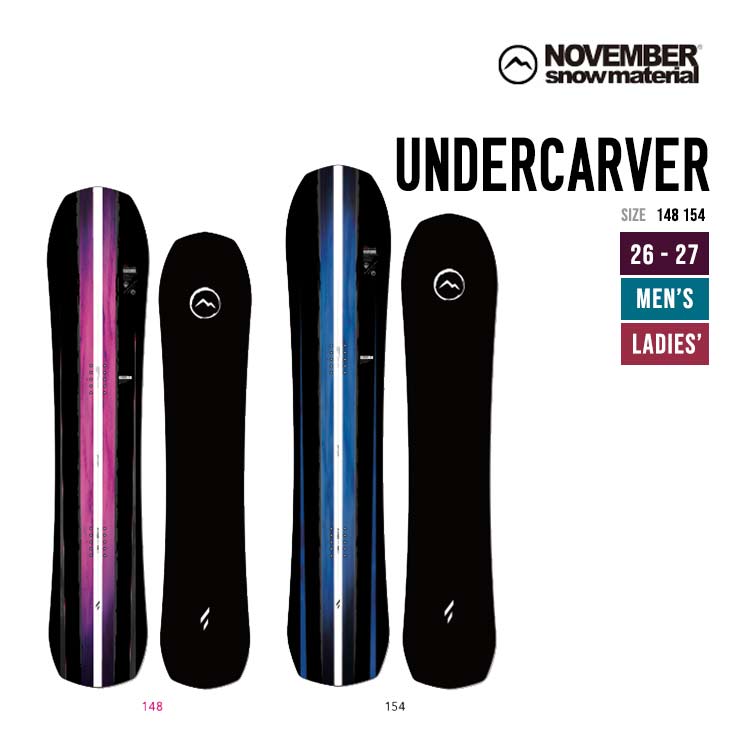 NOVEMBER �m�x���o�[ 26-27 UNDERCARVER �A���_�[�J�o�[ �j���[���f�� �X�m�[�{�[�h ���{�� ���Y ���i��