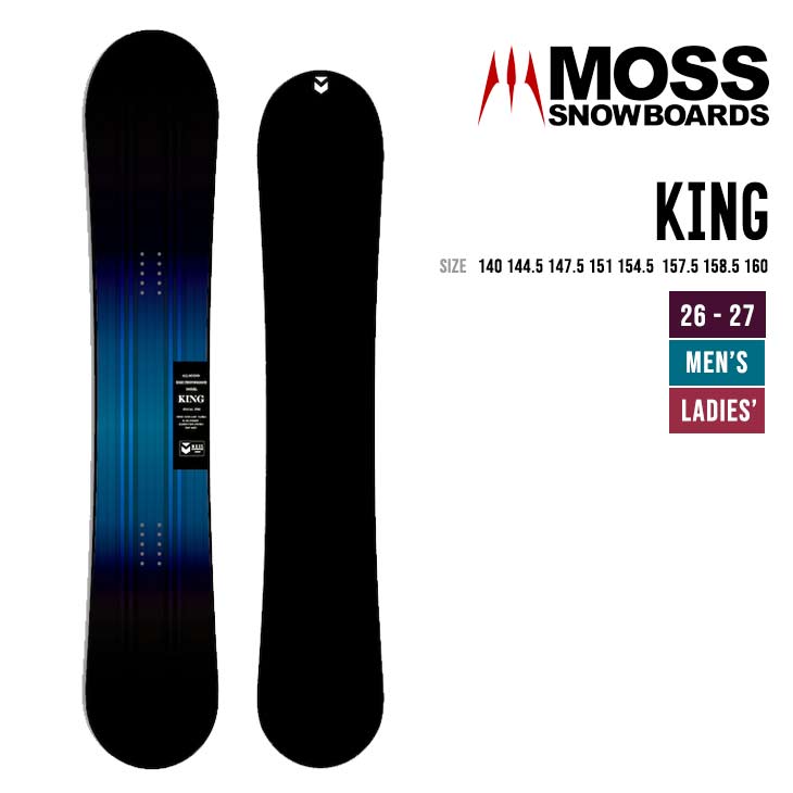 MOSS SNOWBOARD ���X 26-27 KING �L���O �X�m�[�{�[�h2026 2027