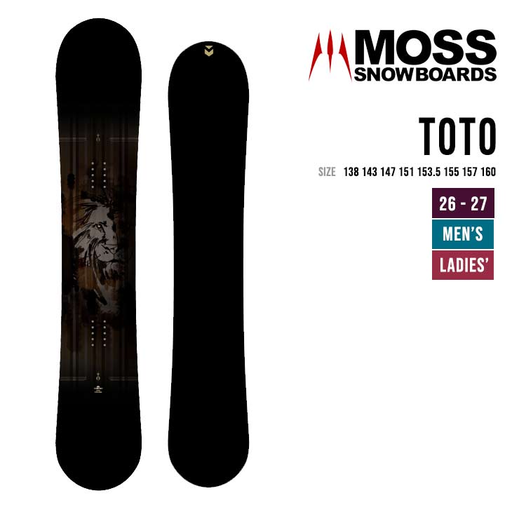 MOSS SNOWBOARD ���X 26-27 TOTO �g�g �X�m�[�{�[�h2026 2027