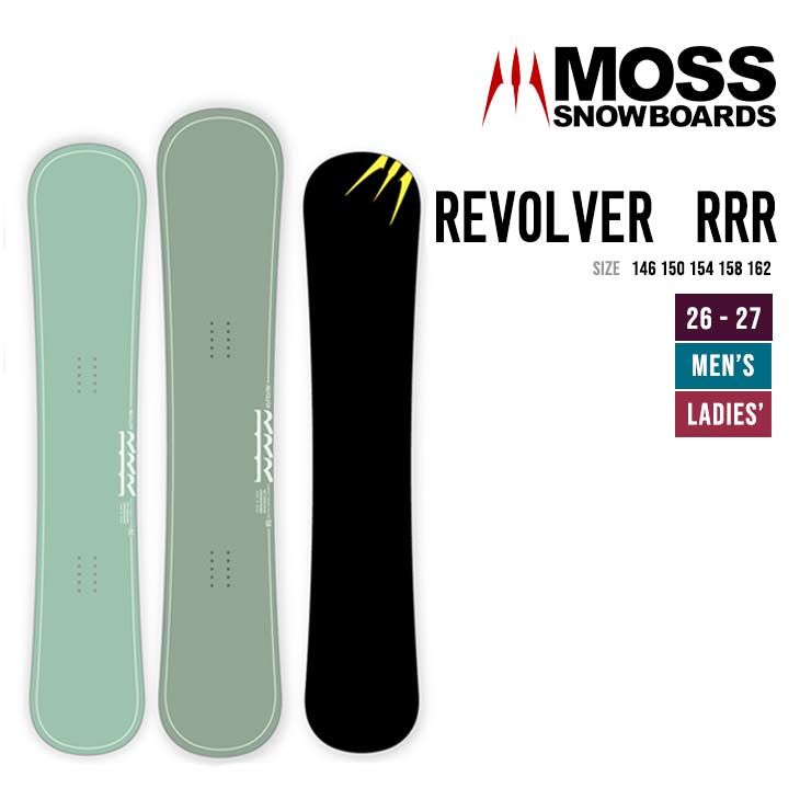 MOSS SNOWBOARD ���X 26-27 REVOLVER RRR �X�m�[�{�[�h2026 2027