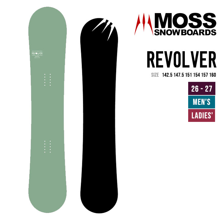 MOSS SNOWBOARD ���X 26-27 REVOLVER ���{���o�[ �X�m�[�{�[�h2026 2027