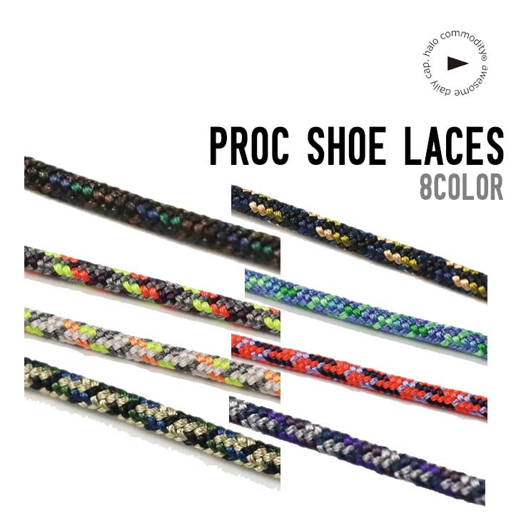 樂天商城 - HALO COMMODITY ハロ コモディティー PROC SHOE LACES 靴紐 シューレース 正規品 アウトドア 靴紐 シューレース 正規品 アウトドア