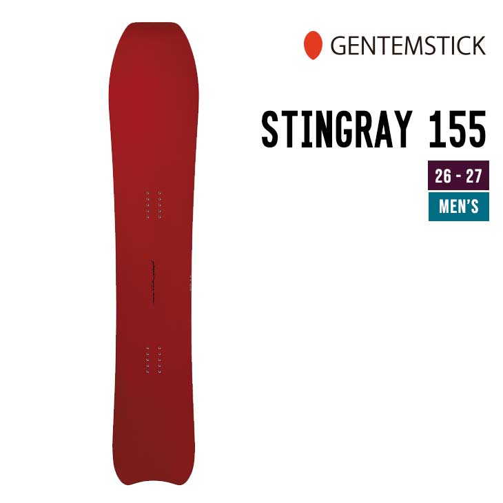 Iron - GENTEMSTICK ゲンテンスティック 26-27 STINGRAY スティングレイ 2026-2027 スノーボード メンズ