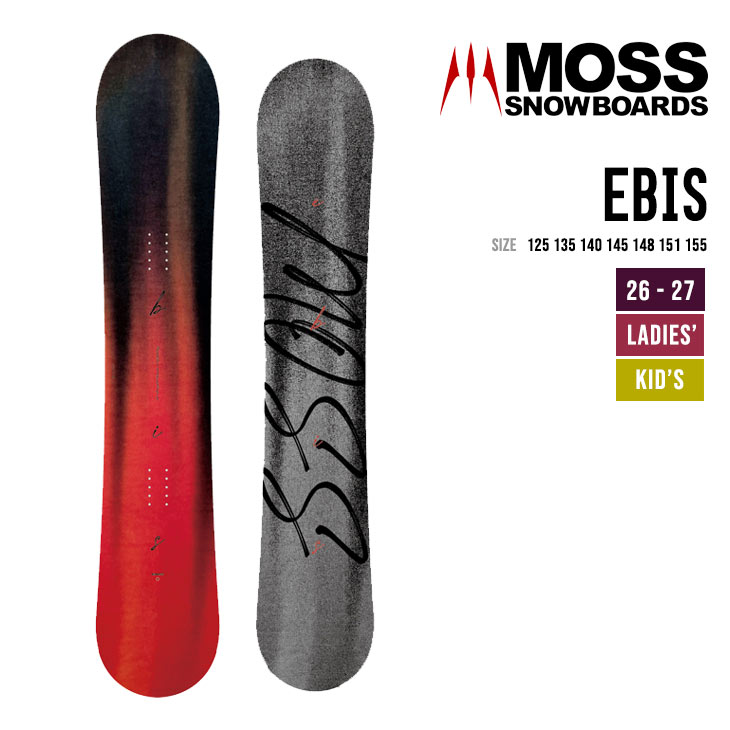 Other - MOSS SNOWBOARD モス 26-27 EBIS キッズ レディース オールラウンド スノーボード2026 2027