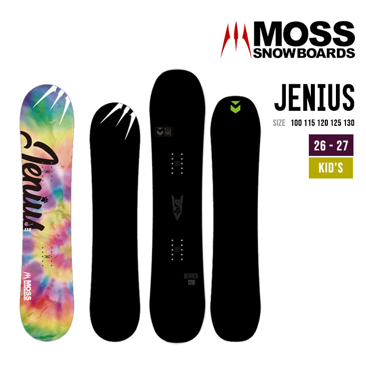 Option - MOSS SNOWBOARD モス 26-27 JENIUS ジーニアス 子供用 キッズ スノーボード2026 2027