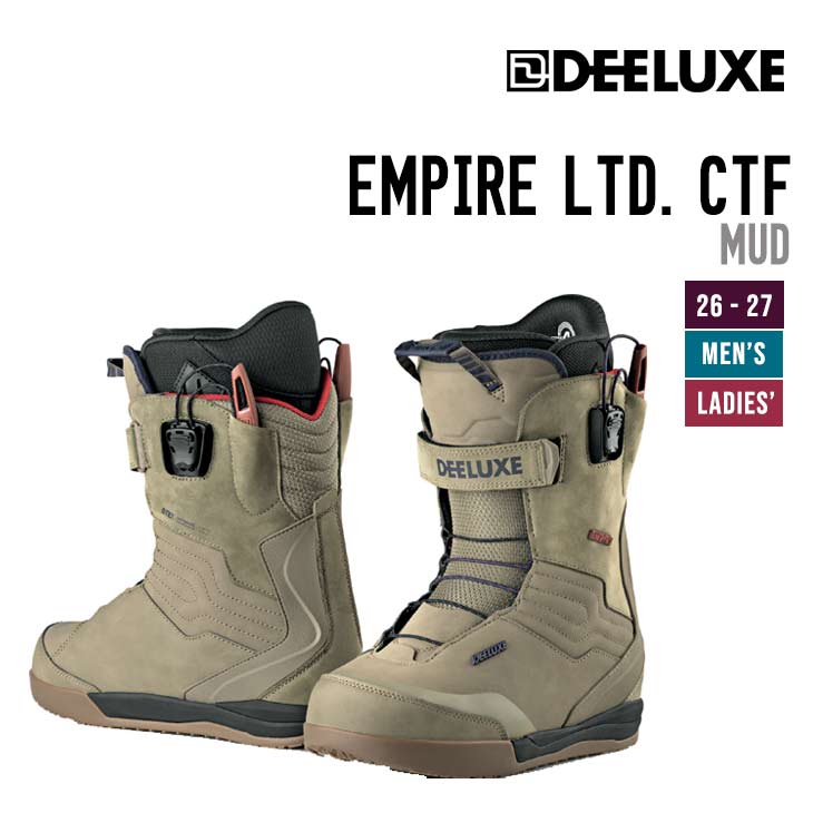 DEELUXE ディーラックス 26-27 EMPIRE LTD. CTF スノーボード ブーツ ユニセックス 2026-2027