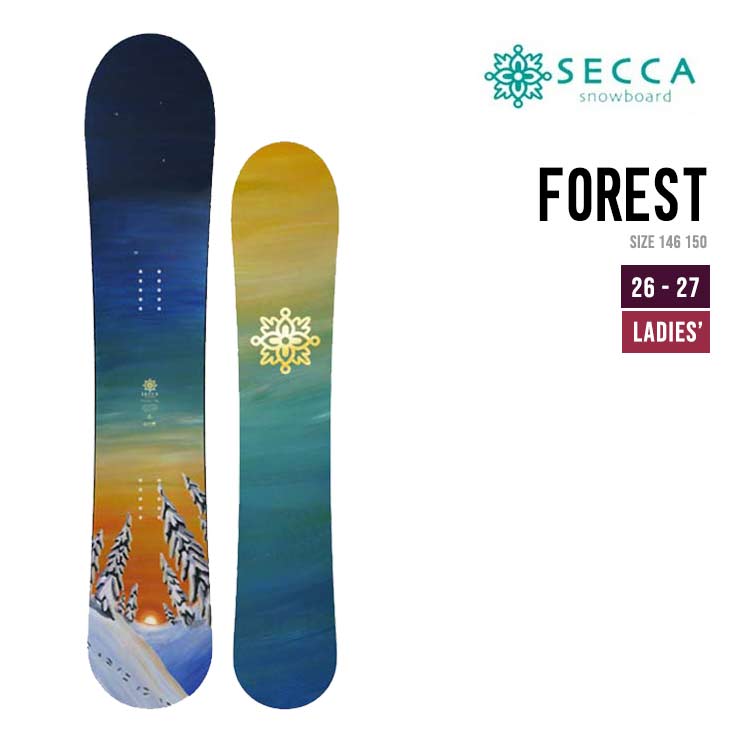 Option - SECCA セッカ 26-27 FOREST フォレスト スノーボード