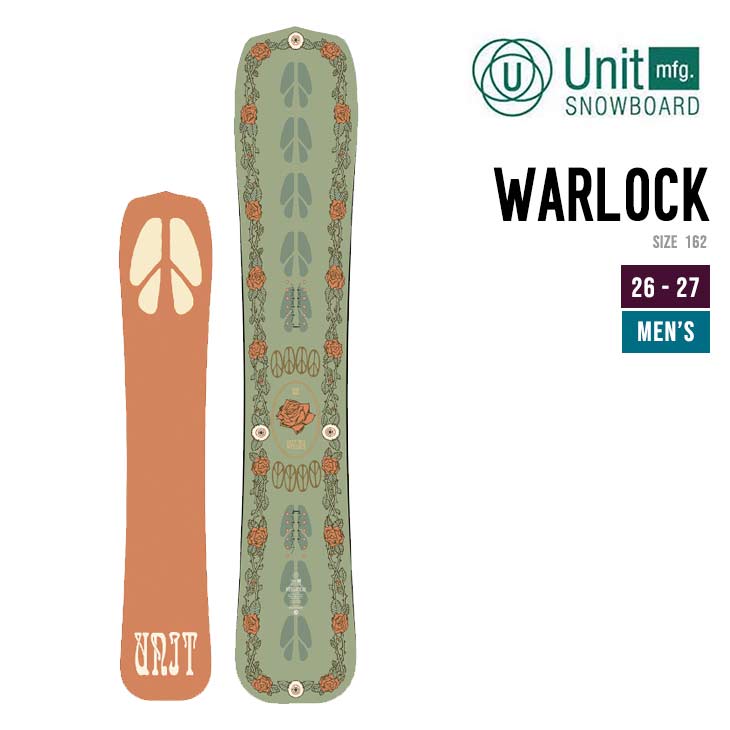 UNIT ���j�b�g 26-27 WARLOCK �E�H�[���b�N �X�m�[�{�[�h