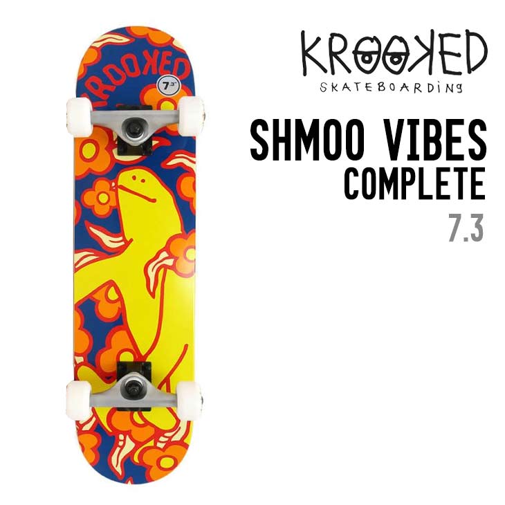 Rakuten - KROOKED クルキッド SHMOO VIBES 7.3 コンプリート スケートボード 完成品