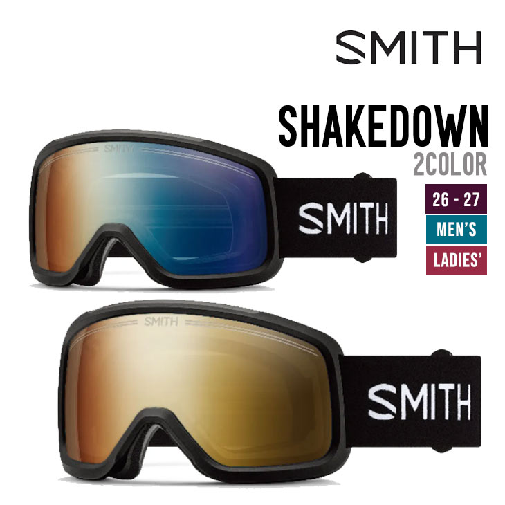 SMITH スミス 26-27 SHAKEDOWN シェイクダウン ゴーグル 特典付 スノーボード スキー