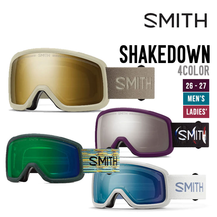 Rakuten - SMITH スミス 26-27 SHAKEDOWN シェイクダウン ゴーグル スノーボード スキー