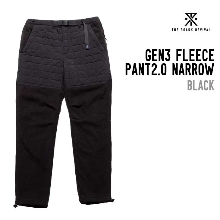 Rakuten - ROARK ロアーク GEN3 FLEECE PANT2.0 NARROW メンズパンツ フリースパンツ