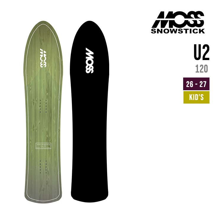 MOSS SNOWSTICK ���X �X�m�[�X�e�B�b�N 26-27 U2 �X�m�[�{�[�h �L�b�Y �q���p