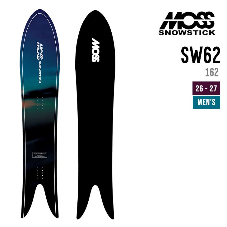 MOSS SNOWSTICK ���X�X�m�[�X�e�B�b�N 26-27 SW 62 �X�m�[�{�[�h �����Y