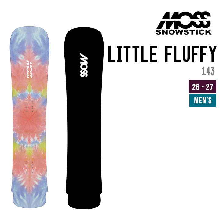 MOSS SNOWSTICK モススノースティック 26-27 LITTLE FLUFFY スノーボード リトル フラッフィー 女性用 レディース