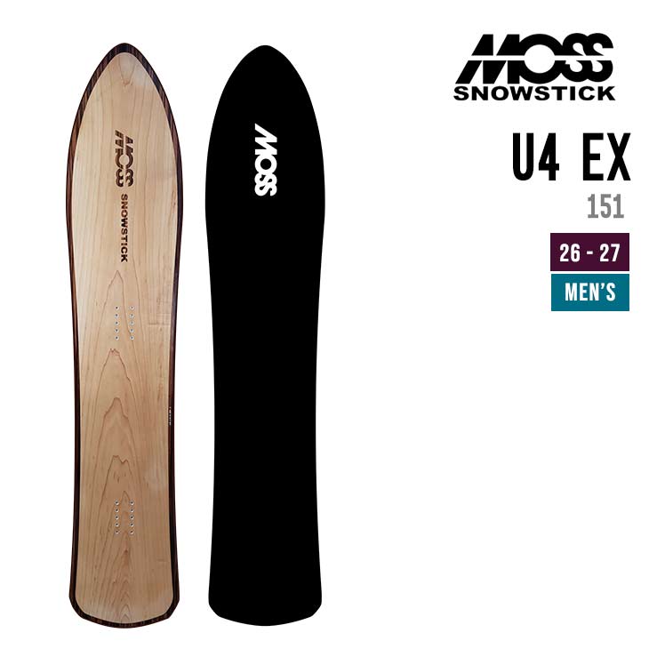 Rakuten - MOSS SNOWSTICK モススノースティック 26-27 U4 EX スノーボード ユーフォー イーエックス