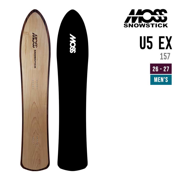 MOSS SNOWSTICK ���X�X�m�[�X�e�B�b�N 26-27 U5 EX �X�m�[�{�[�h ���[�t�@�C�u �C�[�G�b�N�X