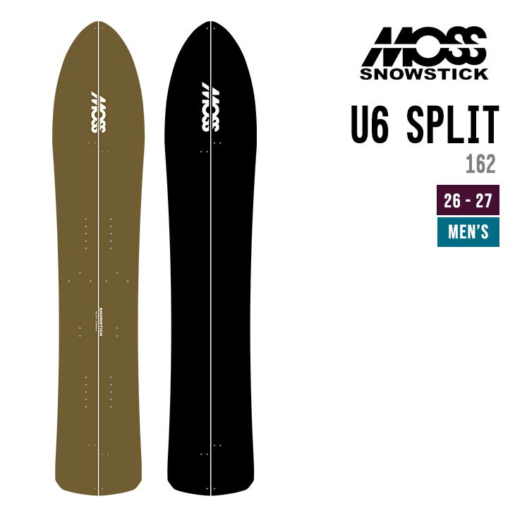 MOSS SNOWSTICK ���X�X�m�[�X�e�B�b�N 26-27 U6 SPLIT ���[�V�b�N�X �X�v���b�g�{�[�h �X�m�[�{�[�h