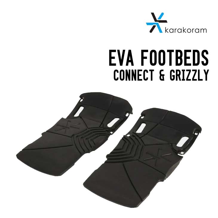 Rakuten - KARAKORAM カラコラム CONNECT & GRIZZLY EVA FOOTBEDS PRECUT SPLIT ビンディング スノボード