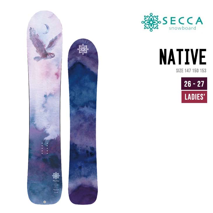 SECCA �Z�b�J 26-27 NATIVE �l�C�e�B�u �X�m�[�{�[�h