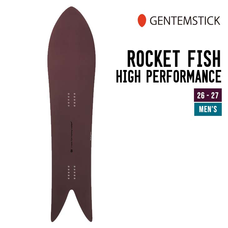 GENTEMSTICK �Q���e���X�e�B�b�N 26-27 ROCKET FISH HP ���P�b�g�t�B�b�V�� �n�C�p�t�H�[�}���X 2026-2027 �X�m�[�{�[�h �����Y
