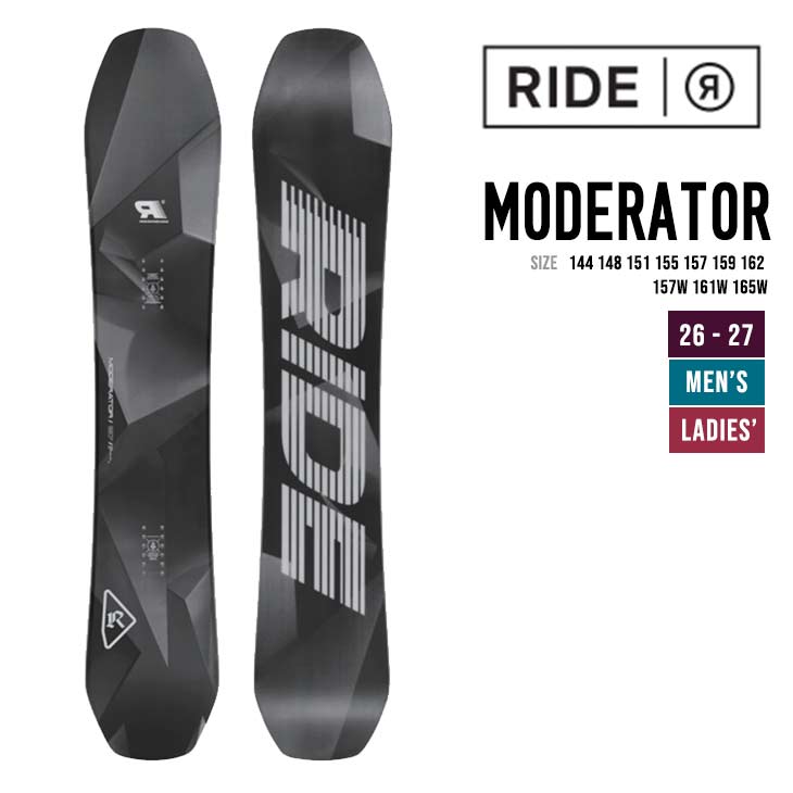 RIDE ライド 26-27 MODERATOR モデレーター スノーボード
