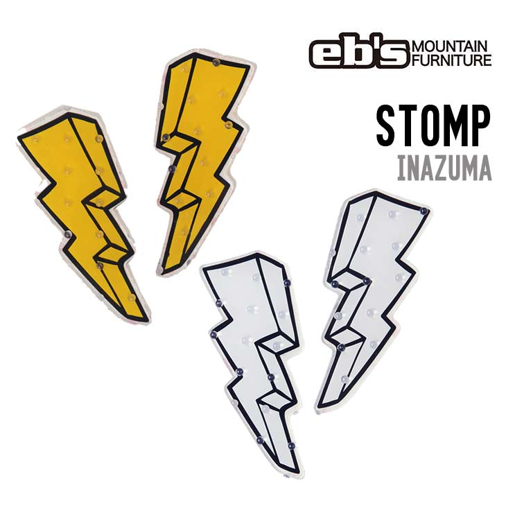 eb's エビス 26-27 STOMP INAZUMA デッキパッド スノボ スノーボード ストンプ イナズマ #4600518