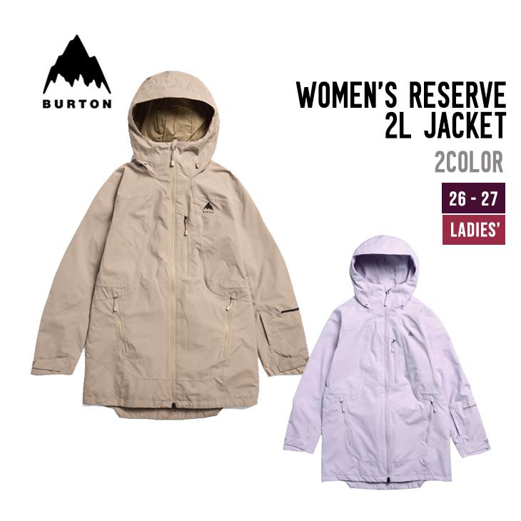 BURTON バートン 26-27 WOMEN'S RESERVE 2L JACKET スノーボード ウィメンズ