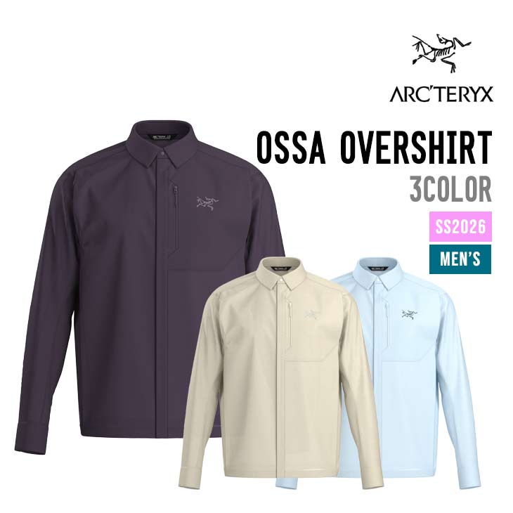 ARC'TERYX アークテリクス OSSA OVERSHIRT メンズ オッサ オーバーシャツ ジャケット