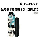 CARVER SKATEBOARD J[o[ XP[g{[h CARSON PROTEUS CX4 COMPLETE Rv[g T[tXP[g