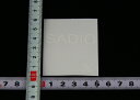 SADIO サディオ ステッカー STICKER #10 (H60mm x W50mm)：WHITE 【メール便対応可】