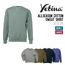 YETINA イエティナ ALLSEASON COTTON SWEAT SHIRT オールシーズン コットン スウェット シャツ