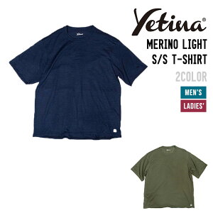 YETINA イエティナ MERINO LIGHT S/S T-SHIRT メリノ ライト ショートスリーブ ティーシャツ