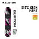 BURTON o[g 22-23 KID'S GROM PURPLE LbY O p[v Xm[{[h