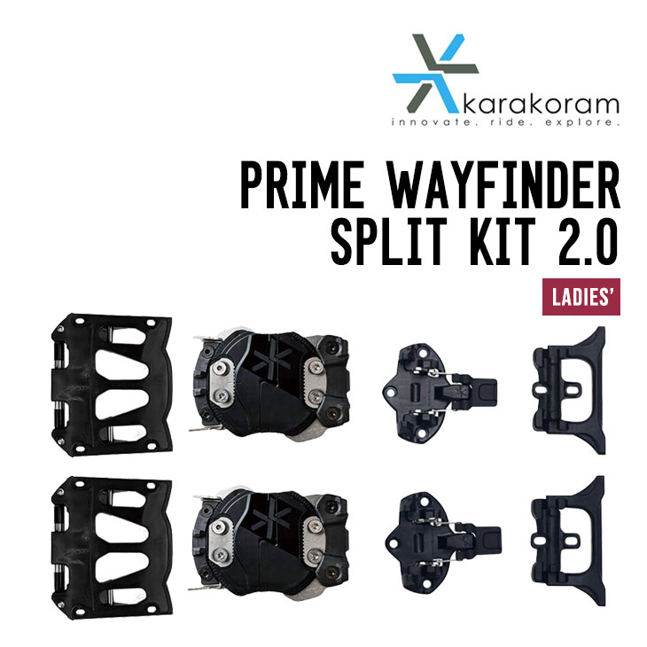 KARAKORAM JR PRIME WAYFINDER SPLIT KIT 2.0 vC EFCt@C_[ Xvbg Lbg