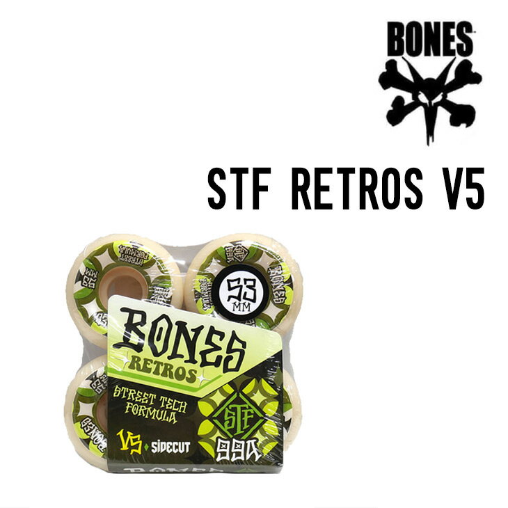 BONES ボーンズ STF RETROS V5 エスティーエフ レトロス ブイ5 ウィール