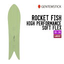 GENTEMSTICK ゲンテンスティック 23-24 ROCKET FISH H.P.S.F. ロケットフィッシュ ハイパフォーマンス 早期予約 特典多数 2023-2024 スノボ スノーサーフ