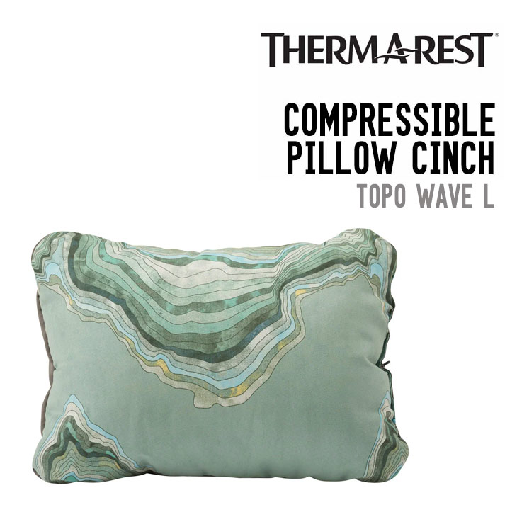 THERMAREST T[}Xg COMPRESSIBLE PILLOW CINCH RvbVus[V` Ki  Q K [\