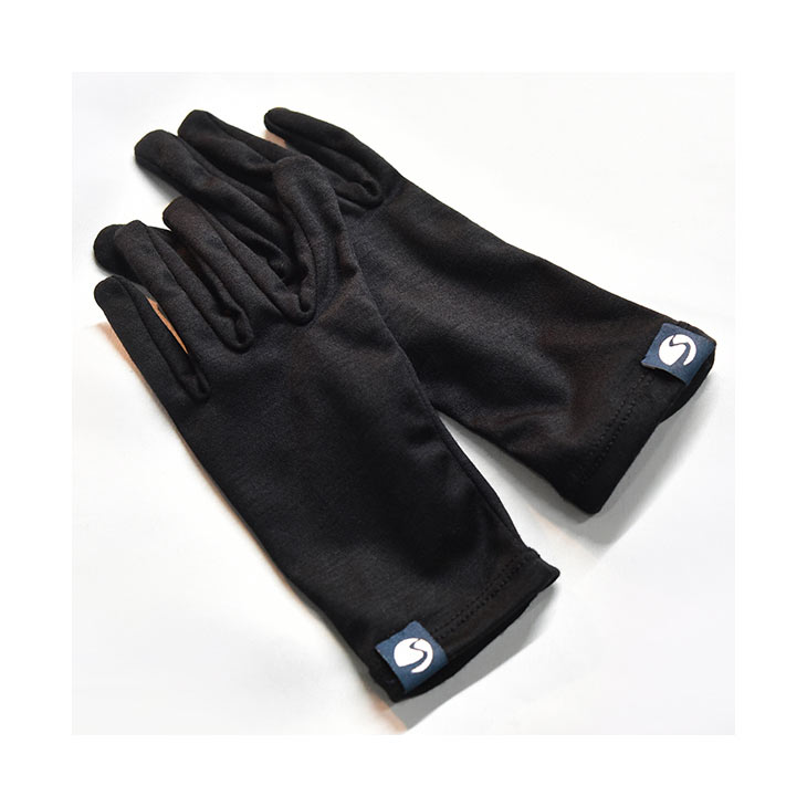 スノーボードSHOP 【SIDECAR】のSWANY スワニー PREMIUM MERINO GLOVE WOMENS プレミアム メリノ グローブ ウィメンズ 正規品 インナーグローブ スノーボード スキー 女性用｜アングル3