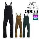 ARC'TERYX アークテリクス SABRE BIB MEN'S セイバー ビブ メンズ 正規品 2023-2024 スノーボード スキー スノーウェア