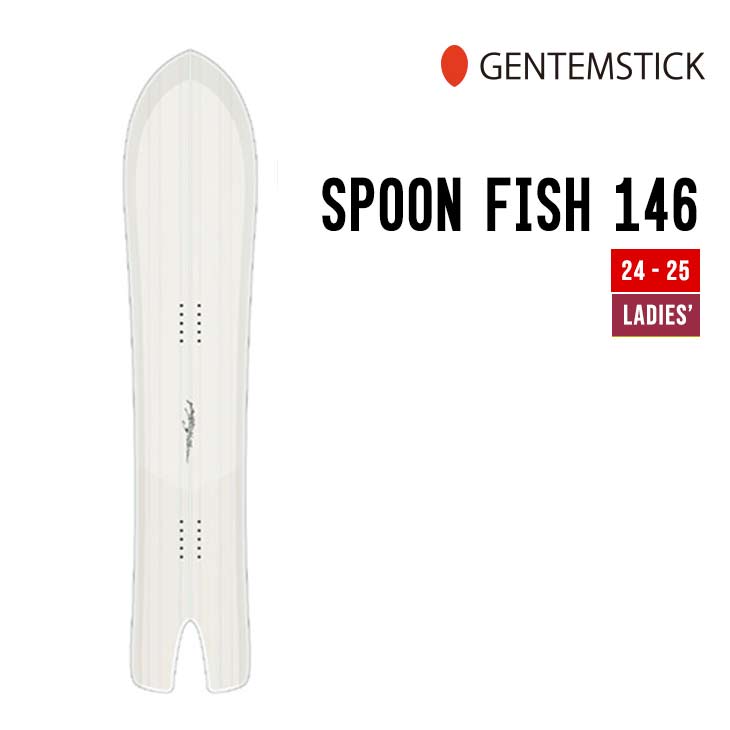 GENTEMSTICK QeXeBbN 24-25 SPOON FISH 146 Xv[ tBbV \ T 2024-2025 Xm[{[h Xm[T[t