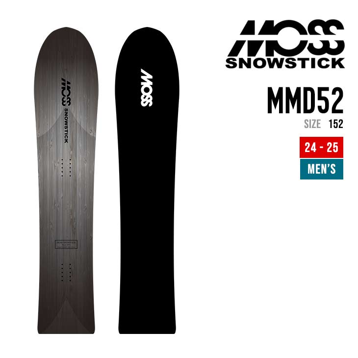 MOSS SNOWSTICK X Xm[XeBbN 24-25 MMD52 }[Ch \ 2024-2025 Xm[{[h pE_[{[h Y