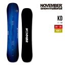 NOVEMBER ノベンバー 24-25 KD ケーディー 2024-2025 スノーボード フリースタイル キッズ
