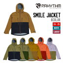 P.RHYTHM プリズム 24-25 SMILE JACKET スマイル ジャケット 早期予約 2024-2025 スノーボード スノーウェア ユニセックス