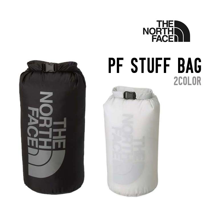 THE NORTH FACE ザ ノースフェイス PF STUFF BAG ピーエフスタッフバッグ リサイクル素材使用 バッグ 収納袋 コンパクト 防水