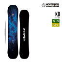 NOVEMBER ノベンバー 25-26 KD ケーディー 2025-2026 早期予約 スノーボード フリースタイル ノベンバー(4)