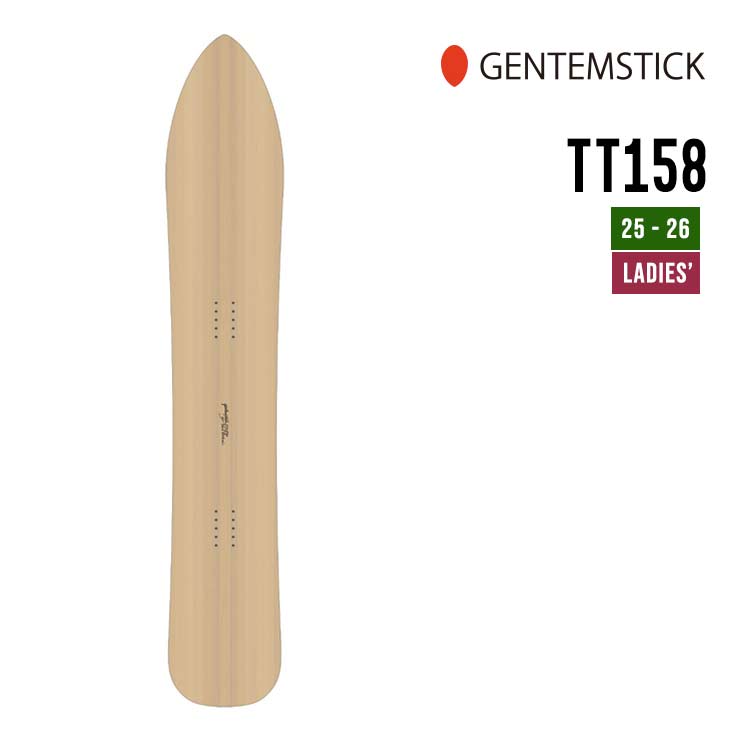 GENTEMSTICK �Q���e���X�e�B�b�N 25-26 TT 158 �e�B�[�e�B�[ 2025-2026 �X�m�[�{�[�h �X�m�[�T�[�t �E�B�����Y