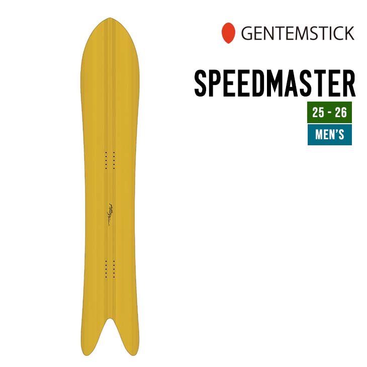 GENTEMSTICK �Q���e���X�e�B�b�N 25-26 SPEEDMASTER �X�s�[�h�}�X�^�[ 2025-2026 �X�m�[�{�[�h �X�m�[�T�[�t �����Y
