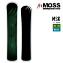MOSS モス 25-26 MSK エムエスケイ 早期予約 2025-2026 スノーボード フリーラン メンズ